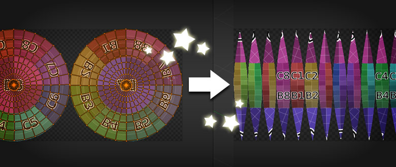 UV-Map inklusive Textur neu abbilden (Blender)