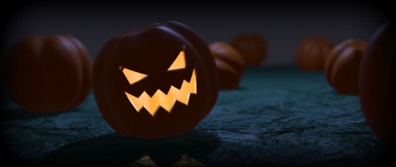 Halloween-Kürbis in Blender 2.8 modellieren